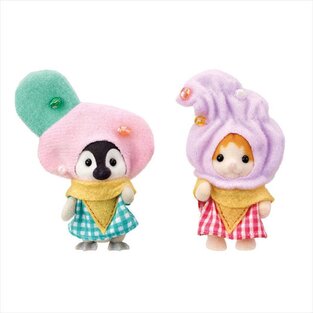 Sylvanian Families Baby Duo - Ice Cream Sundaes - SF5685