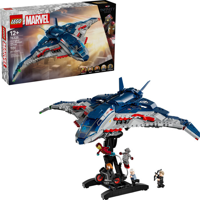 LEGO Marvel Avengers: Age Of Ultron Quinjet - 76325 