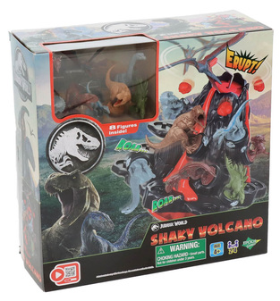Jurassic World Shaky Volcano - Παιχνίδι Δράσης - JW7509