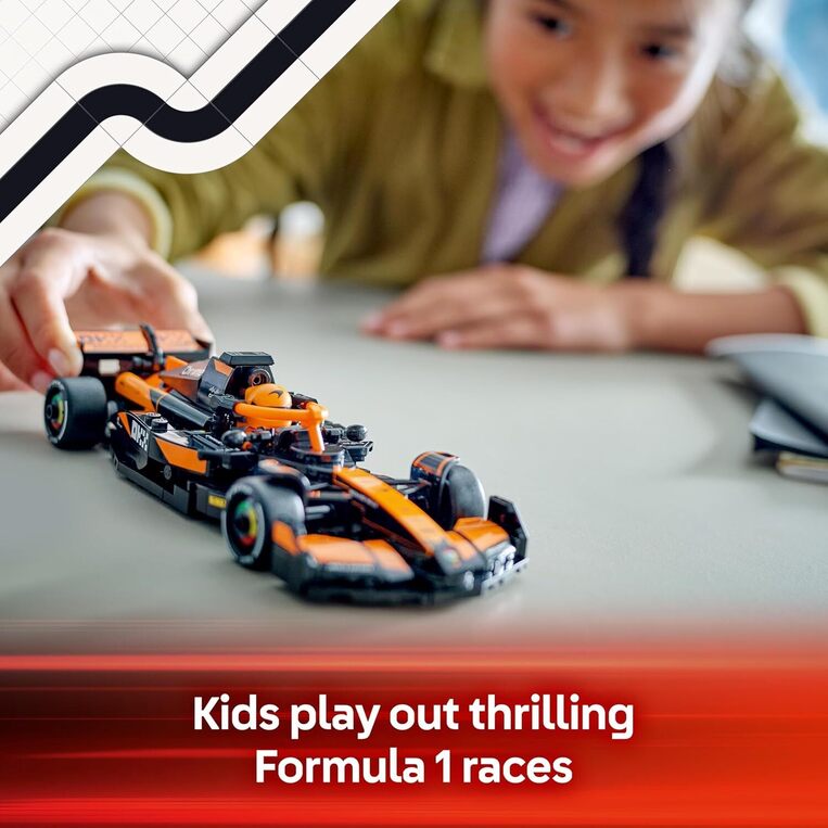 Lego Speed Champions Mclaren F1® Team Mcl38 Race Car 