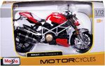  Maisto 1:12 Scale Ducati Mod Streetfighter S Model Motorbike - 48/11024