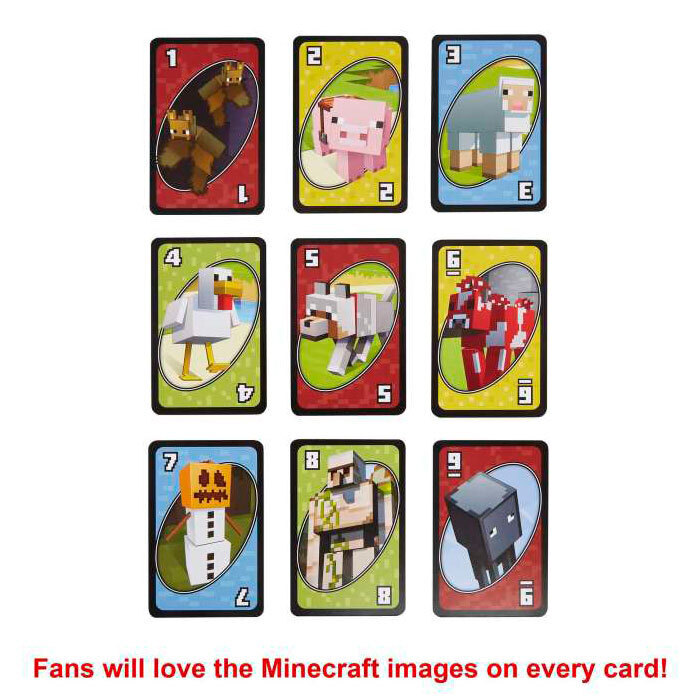 Uno Minecraft (Αγγλική Έκδοση) - FPD61