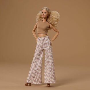 Barbie Signature Basics Model Collector Fashion Doll 06 With Blonde Hair - JJX26