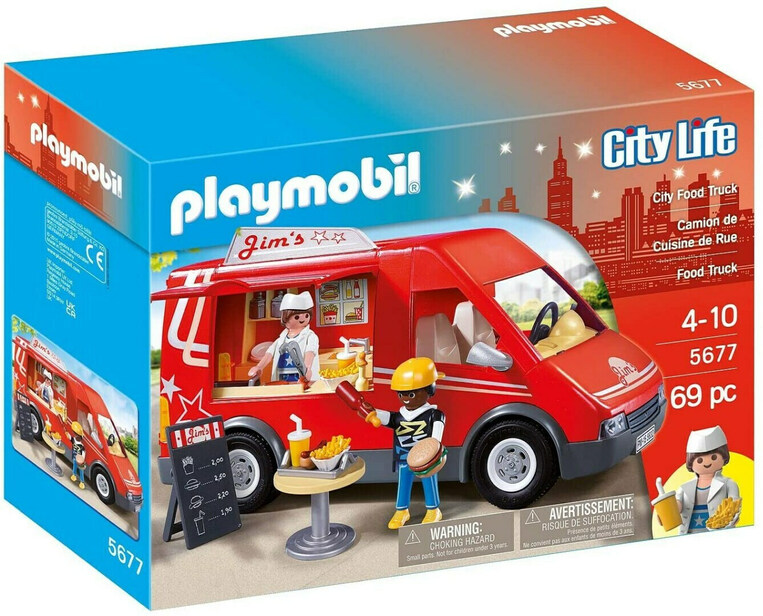 Playmobil City Life Αυτοκινούμενη Καντίνα Πόλης - 5677