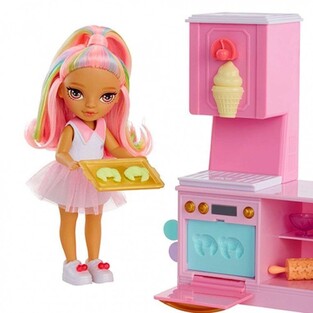 Rainbow High Littles Ζαχαροπλαστείο Mε Κούκλα Kandy - 522058EUC
