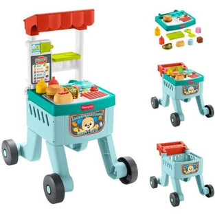 Fisher Price Εκπαιδευτικό Καροτσάκι-Περπατούρα 4 Σε 1 - JLM95