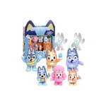 Bluey & Family Fuzzies Deluxe Figure Pack (8 Φιγούρες) - BLY19358