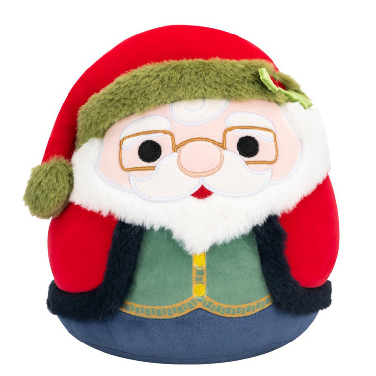 Λούτρινο Squishmallows Χριστουγεννιάτικο Nick The Old School Santa 19 εκ. - SQXM00993