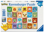 Ravensburger Puzzle XXL Pokemon Characters 100pcs - 12004320