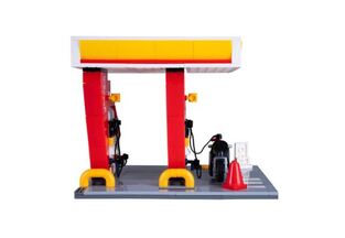 CaDA Shell Gas Station Bricks - 402858