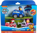 Paw Patrol: Pull-Back Racers - Gift Pack 3 Vehicles - 6070440