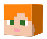 Minecraft Mob Head Alex - HDV75