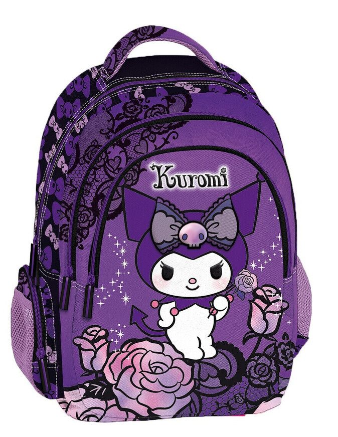 Graffiti Σακίδιο Πλάτης Δημοτικού Kuromi Purple Laces - 252213