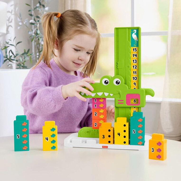 Fisher-Price Αλιγάτορας Μαθαίνω Nα Μετρώ - JCT13