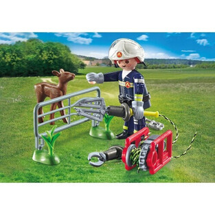 Playmobil Action Heroes Επιχείρηση Διάσωσης Ζώου - 71467