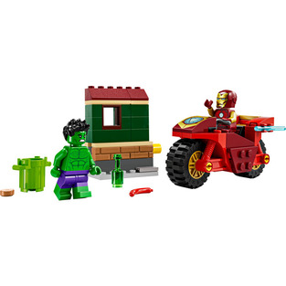Iron Man With Bike And The Hulk 