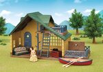 Sylvanian Families Log Cabin Gift Set (Green Roof) - SF5610