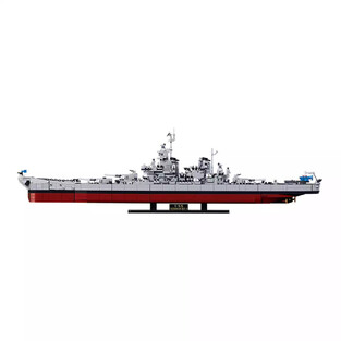 Sluban - Model brick Battleship USS Missouri 1/350 Set - M38-B1291
