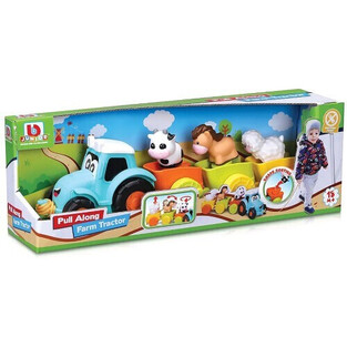 Bburago BB Junior Farm Tractor - Pull Along Τρακτέρ - 16/89027