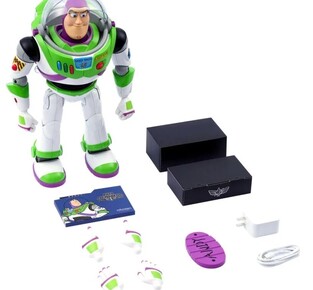Toy Story - Buzz Lightyear Interactive Robot Action Figure (37cm) - KTBS-SE