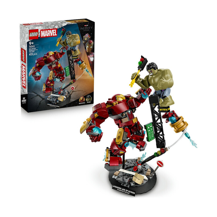 LEGO Super Heroes Epic Battle: Hulkbuster Vs. The Hulk - 76343