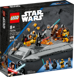 Lego Star Wars Obi-Wan Kenobi VS. Darth Vader - 75334
