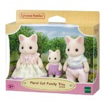 Sylvanian Families Οικογένεια Γατών Φλοράλ Τριάδα - SF5769