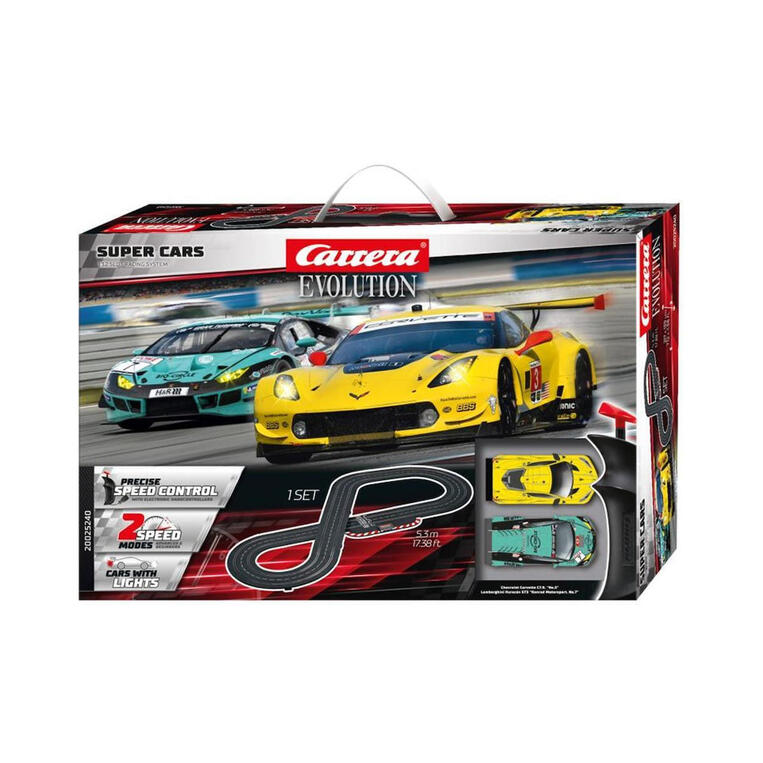 Carrera Slot Evolution Set - Super Cars - 1:32 - 20025240