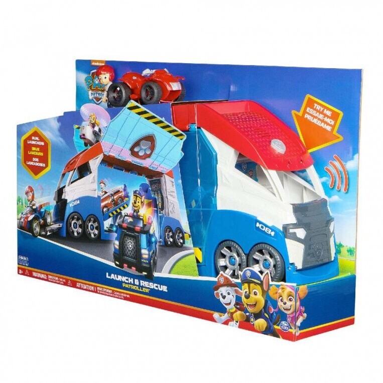 Paw Patrol Launch & Rescue Patroller Vehicle - 6069338