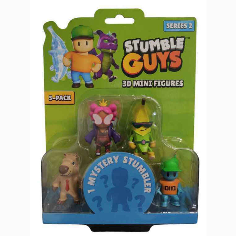 Stumble Guys S2 Φιγούρα 5cm 5Τμχ - Διάφορα Σχέδια - FK0438