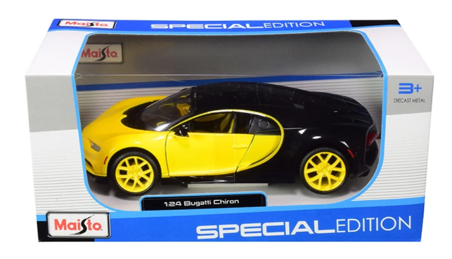 Maisto Special Edition 1:24 Buggati Yellow - FK31514Y
