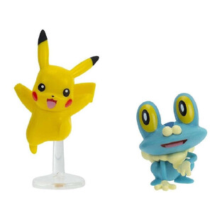 Pokemon: Battle Figures 2-Pack – Pikachu & Froakie - PKW4071