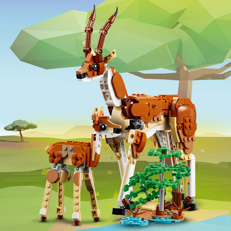 Lego Creator 3in1 Wild Safari Animals - 31150