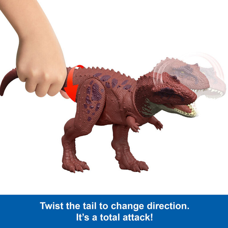 Jurassic World Rebirth Wild Roar Aucasaurus - JGB88