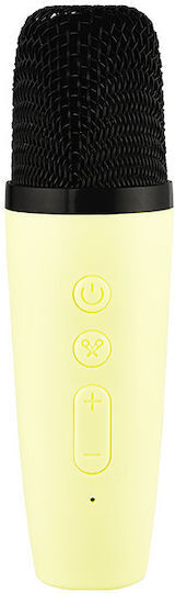 Kiddoboo KidsVoice Junior mini Karaoke Speaker & Mic Yellow - KBT3NTYEL 