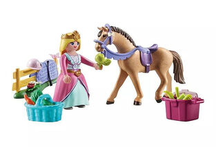 Playmobil Princess Magic Starter Pack Πριγκίπισσα Με Άλογο Ιππασίας - 71801