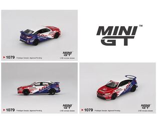 Mini GT 1:64 Honda Civic Type-R 2024 Pace Car HRC - MGT01079BL