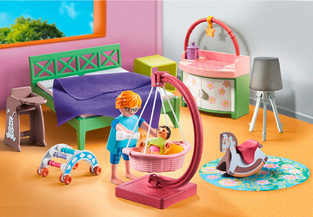 Playmobil My Life Μοντέρνο Υπνοδωμάτιο Με Κούνια - 71609
