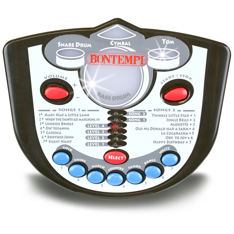 Bontempi Σετ Ντραμς Με Ηλεκτρονικό Ταμπλό Εκμάθησης - 526801