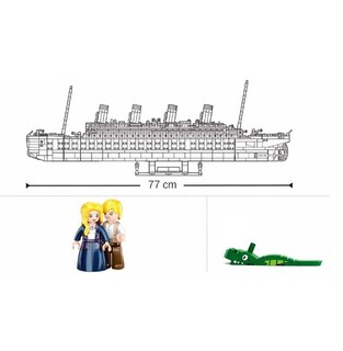 Sluban - Titanic Extra Large Building Set 1:350 - M38-B1122