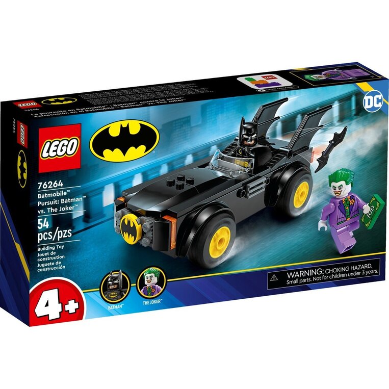 Lego Batman Καταδίωξη Με Μπάτμομπιλ Μπάτμαν Εναντίον Τζόκερ - 76264