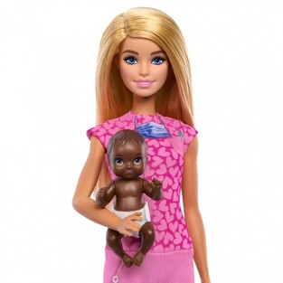 Barbie Επαγγέλματα Κούκλα Παιδίατρος - JCR72