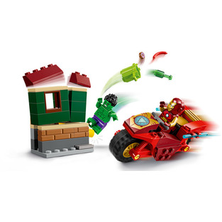 Iron Man With Bike And The Hulk 