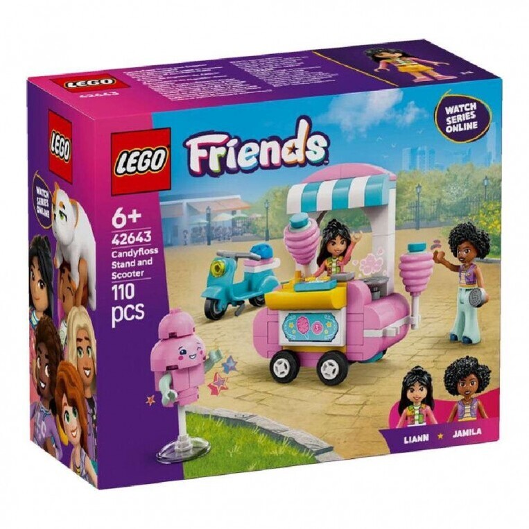 LEGO Friends Cotton Candy Stand And Scooter - 42643