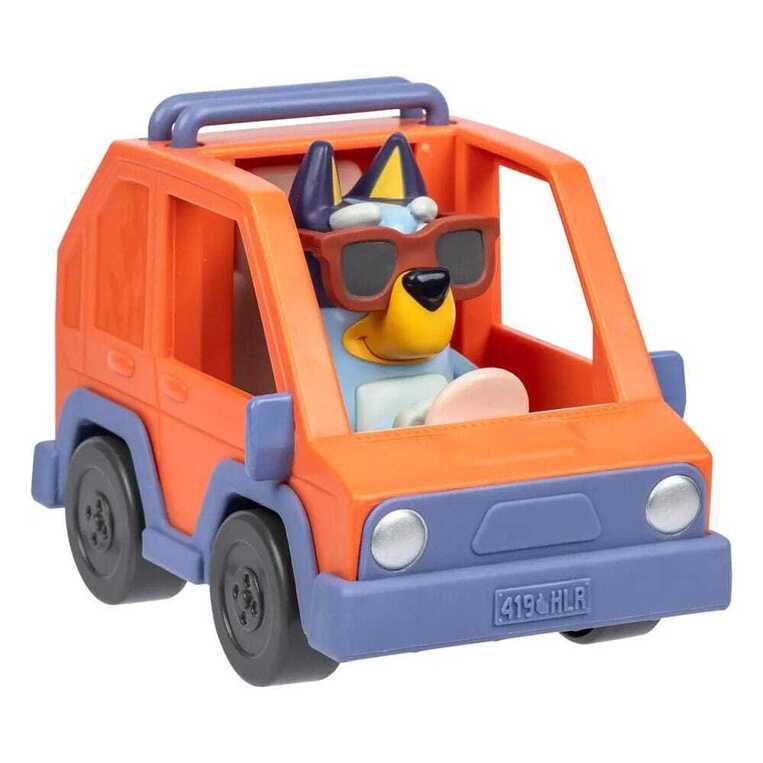 Bluey Mini Figure Playset Bluey & 4WD Car - BLYA7000