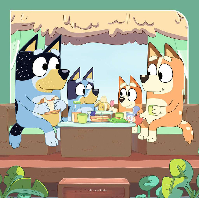 Ravensburger Παζλ 3X49 Τεμ Bluey - 05-05685