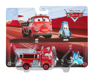 Cars σετ των 2 Red Rojo & Guido - JKW74