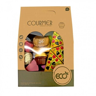 Σετ Παιχνιδιού Φαγητού Pizza από ECO Οικολογικά Υλικά 15τεμ. - 16390112