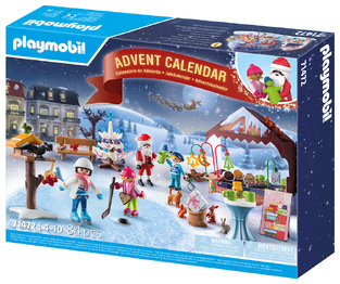 Playmobil Χριστουγεννιάτικο Ημερολόγιο Χριστουγεννιάτικη Αγορά - 71472 