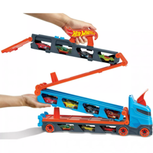 Hot Wheels Νταλίκα Πίστα 2σε1 - GVG37